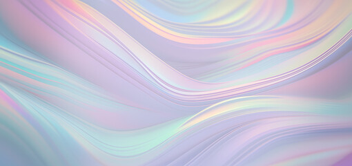 Fototapeta premium Waves Pastel Colors Waves Background