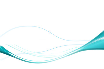 Digital png illustration of white and blue waves on transparent background