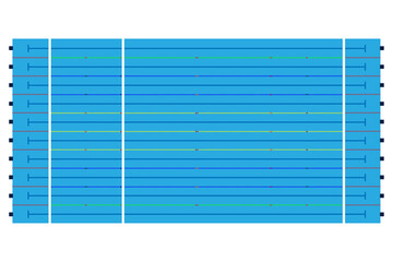Digital png illustration of blue soundtrack graph on transparent background