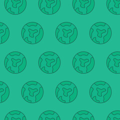 Digital png illustration of green pattern on transparent background