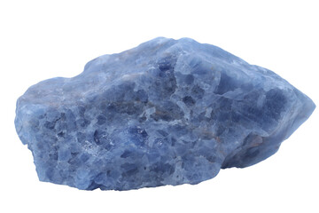 blue calcite, isolated