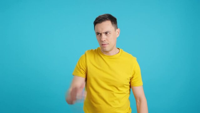 Man hears something he thinks is crazy and leaves