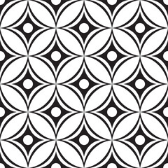 abstract seamless ornament pattern vector illustration