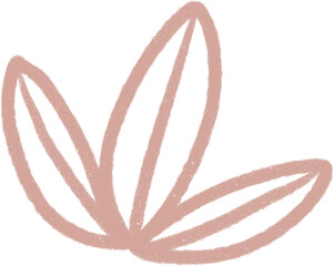 Hand drawn Abstract Floral Illustration