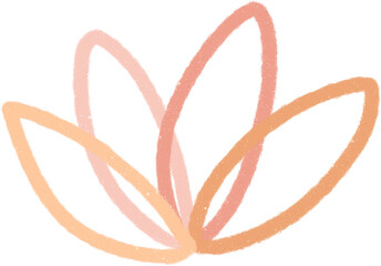 Hand drawn Abstract Floral Illustration