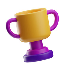 Creative Tools Object Trophy in 3D Illustration