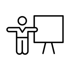 person holding a sign