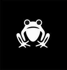 frog icon vector, filled flat sign, Symbol, logo illustration