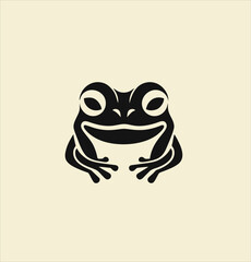 frog icon vector, filled flat sign, Symbol, logo illustration