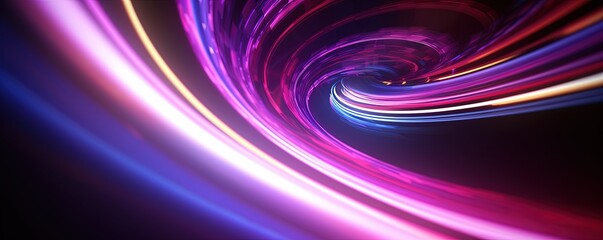 abstract futuristic background with pink blue glowing neon moving high speed wave lines and bokeh lights. Data transfer concept Fantastic wallpaper