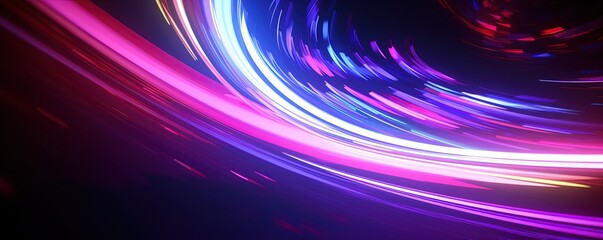 abstract futuristic background with pink blue glowing neon moving high speed wave lines and bokeh lights. Data transfer concept Fantastic wallpaper
