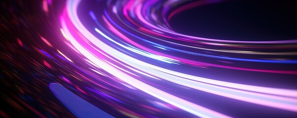 abstract futuristic background with pink blue glowing neon moving high speed wave lines and bokeh lights. Data transfer concept Fantastic wallpaper