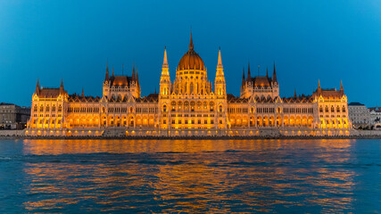 hungarian parliament building in Budapest