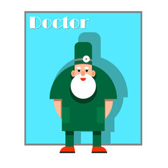  doctor vector illustration