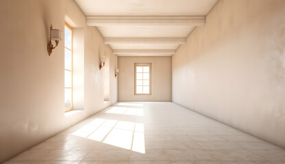 Fototapeta premium Empty interior background