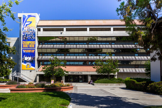  Robert D. Clark Hall in the San Jose State University, California
