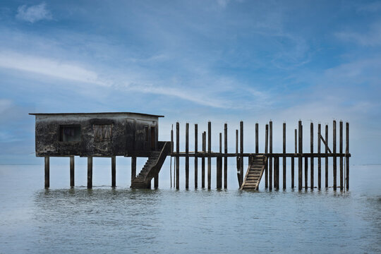 Pier in the lake