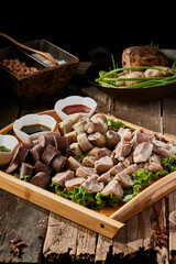 Home cooking in Chinese commercial restaurant, fine Chinese cuisine, high end restaurant, expensive food