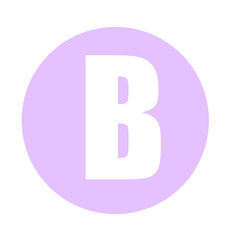 B