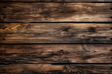 old wooden background. Generative AI.
