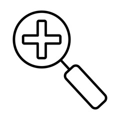 Fototapeta premium vector magnifying glass