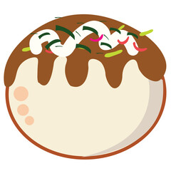 vector, cartoon, chocolate, illustration, food, 