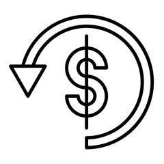 dollar sign icon