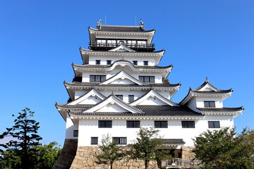 福山城の天守閣