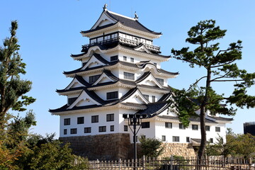 Fototapeta premium 福山城の天守閣