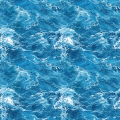 Fototapeta premium seamless water waves pattern