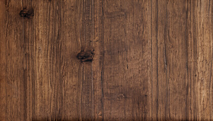 Dark Wood Texture - Full Frame