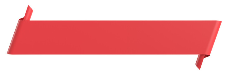 Header label. Title label. 3D illustration.