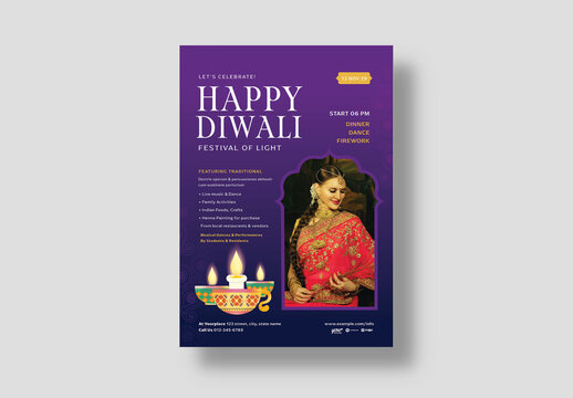 Diwali Flyer Layout