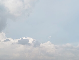 blue sky background with white clouds during day .Abstract white cloud and blue sky in sunny day texture background,Light cloudy texture. Sunny day concept. Vector illustration,