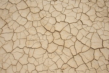 Cracked, parched land after a drought, Arid Ground, Climate Change
