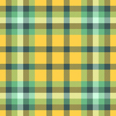 Texture background check of plaid pattern vector with a fabric seamless tartan textile.