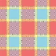Check pattern vector of plaid textile seamless with a texture background tartan fabric.