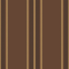 Stripe seamless vector of fabric background textile with a pattern vertical texture lines.