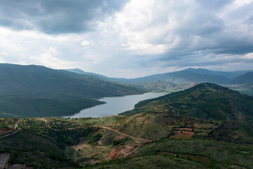 Natural reservoir in Yunnan, China.