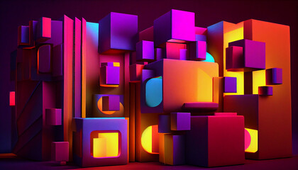 Colorful_light_up_boxes_stacked_in_a_purple