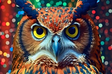 a beautiful owl