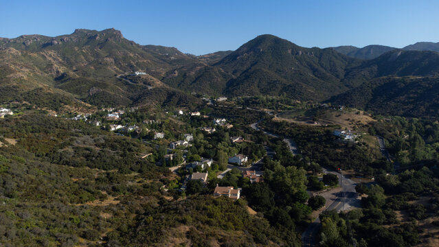 Santa Monica Mountains near Lake Eleanor, Thousand Oaks
