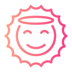 angel gradient icon
