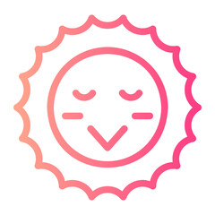 shy gradient icon