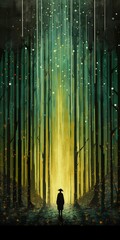 Magical Infinity forest Infinity Perspective anime