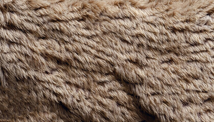Texture faux fur fiber blanket rug