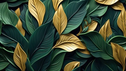 close up of leaves background
