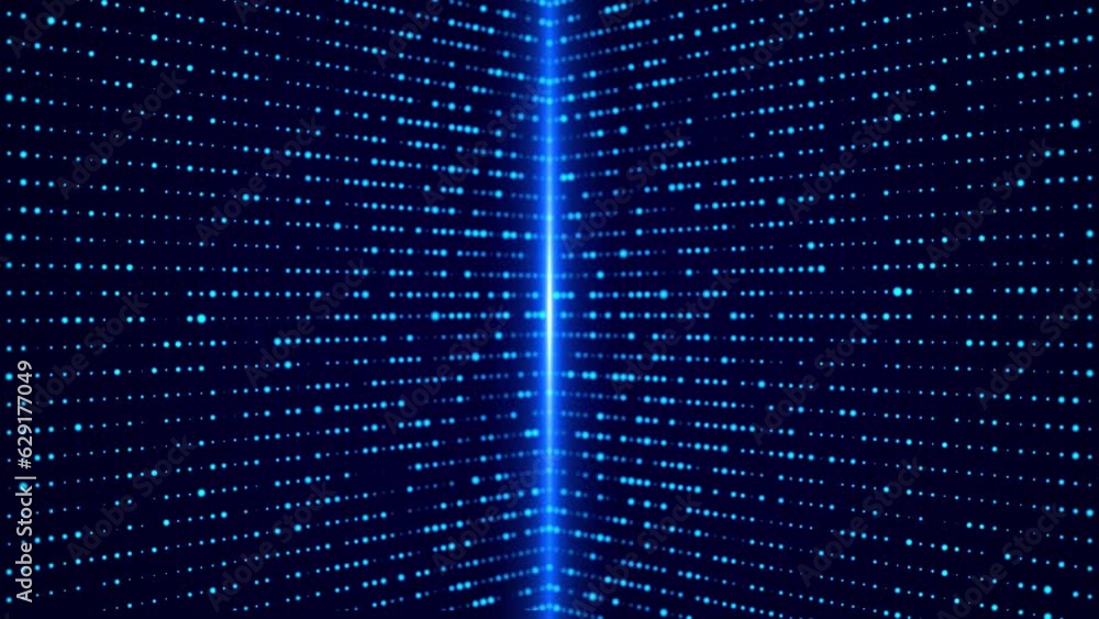 Poster big data visualization. abstract particles background. visual information. computer code. data netwo