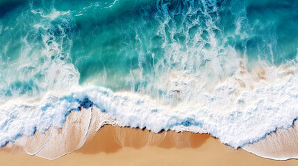 Obraz na płótnie Canvas splash on the beach summer vacation travel