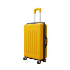 Suitcase 3d illustration